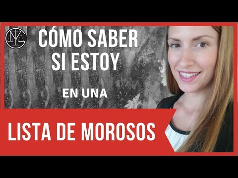 Cómo saber si estás en fichero de morosos