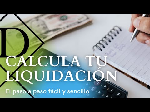 Cómo se calcula la liquidación de un contrato correctamente