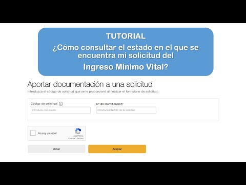 Cómo saber cómo va mi solicitud de IMV