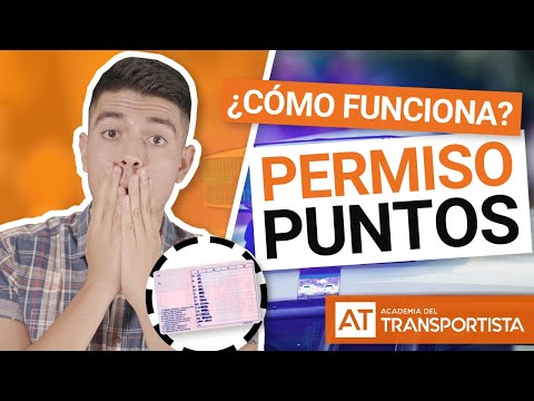 ¿Cuántos puntos obtienes al sacarte el carnet de conducir?