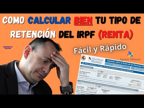 Cómo calcular el IRPF que me deben retener en España