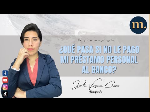 Es delito no pagar un préstamo personal, ¿qué consecuencias tiene?