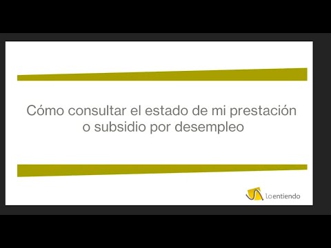 Cómo saber si me han aceptado la prestación por desempleo