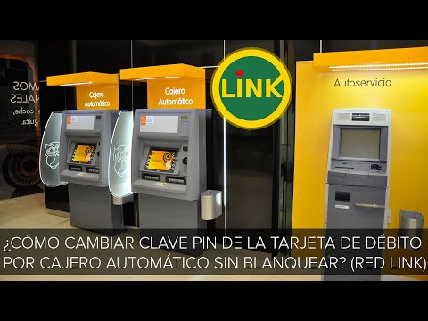 Cómo cambiar el PIN de la tarjeta en el cajero automático.