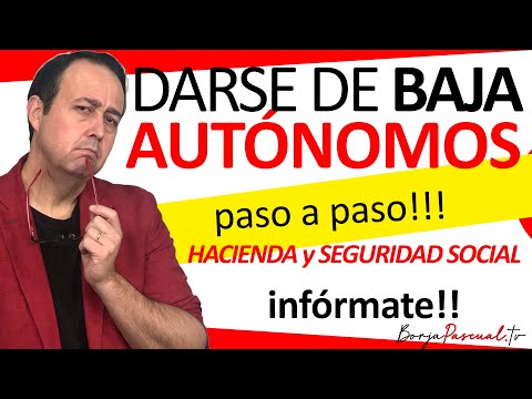 Cómo darse de baja como autónomo: pasos y requisitos necesarios