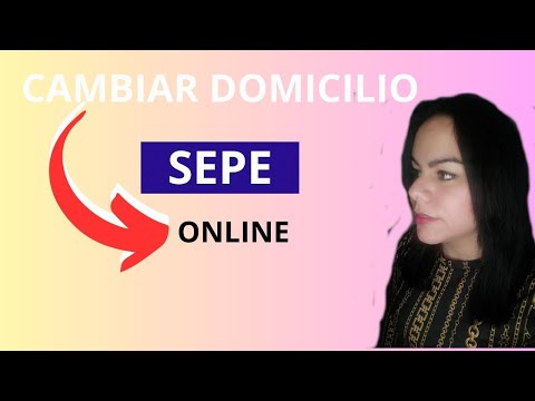 Cómo cambiar el domicilio en el SEPE: guía práctica y sencilla