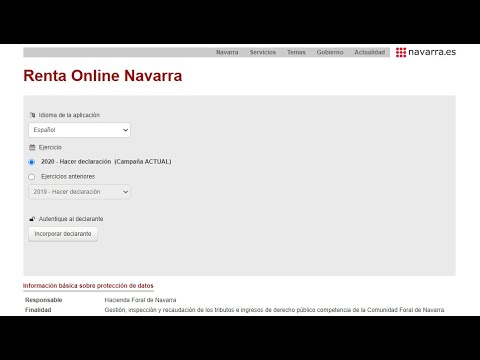¿Cuándo comienza la Declaración de la Renta en Navarra?