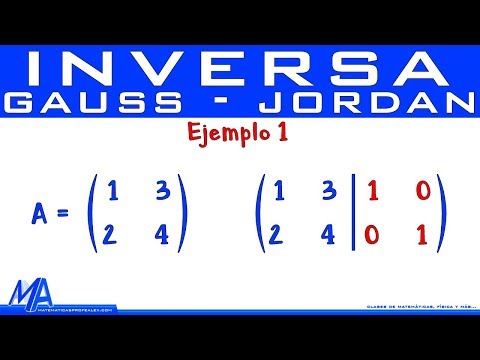 Cómo hacer la matriz inversa de forma sencilla