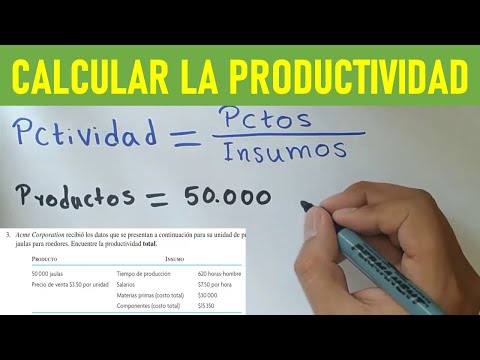 Cómo se calcula la productividad del trabajo en 10 pasos