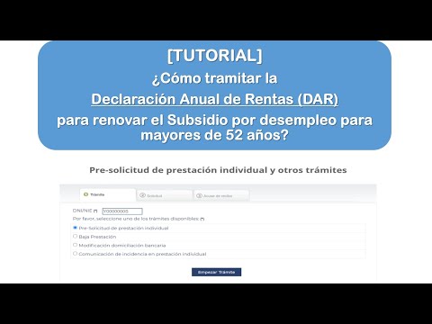 Cómo renovar el subsidio para mayores de 52 años: guía completa