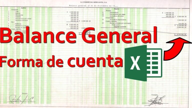 Hoja de Balance en Forma de Cuenta - Derecho Bancario, Financiero y ...